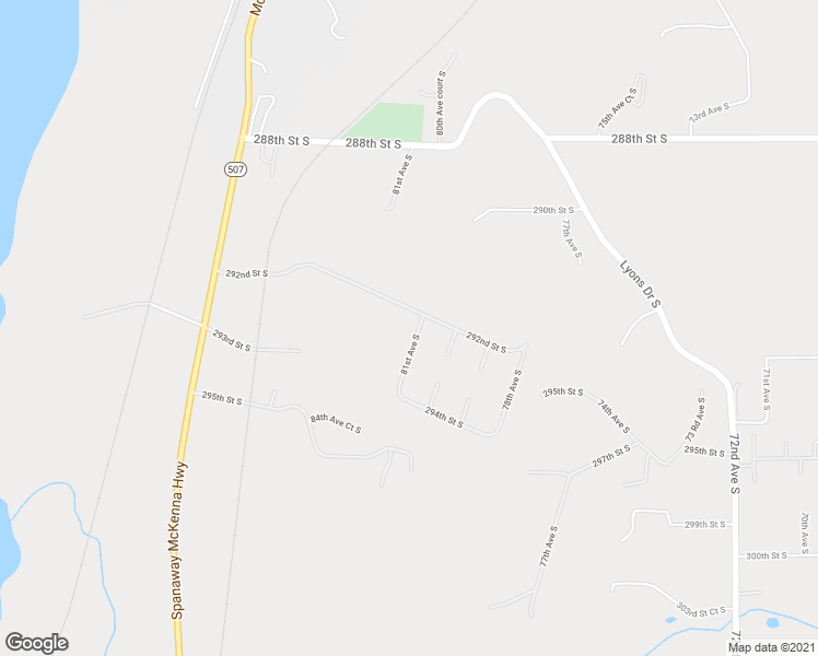 map of restaurants, bars, coffee shops, grocery stores, and more near 29206 81st Avenue South in Roy