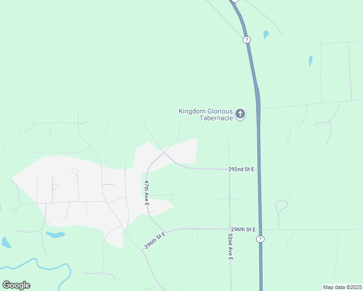 map of restaurants, bars, coffee shops, grocery stores, and more near 29017 47th Avenue East in Graham