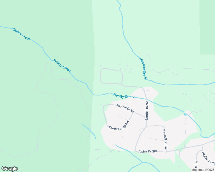 map of restaurants, bars, coffee shops, grocery stores, and more near 6135 Northill Drive Southwest in Olympia