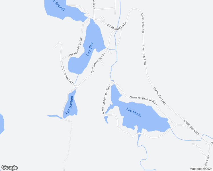 map of restaurants, bars, coffee shops, grocery stores, and more near 72 Chemin du Bord de l'Eau in La Jacques-Cartier