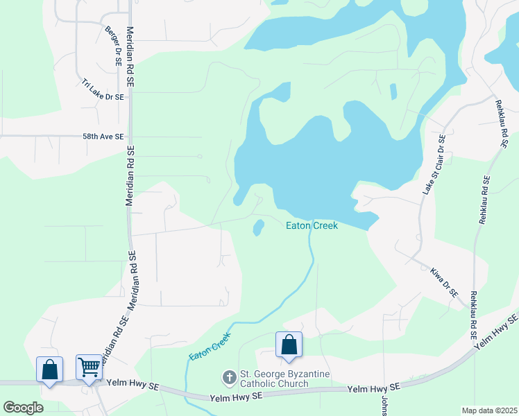 map of restaurants, bars, coffee shops, grocery stores, and more near 9832 62nd Avenue Southeast in Lacey