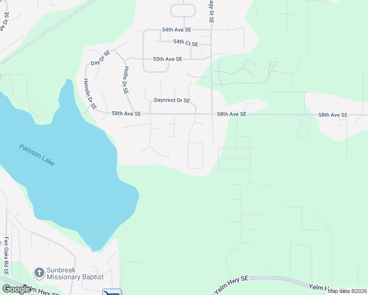 map of restaurants, bars, coffee shops, grocery stores, and more near 5936 Winnwood Drive Southeast in Olympia