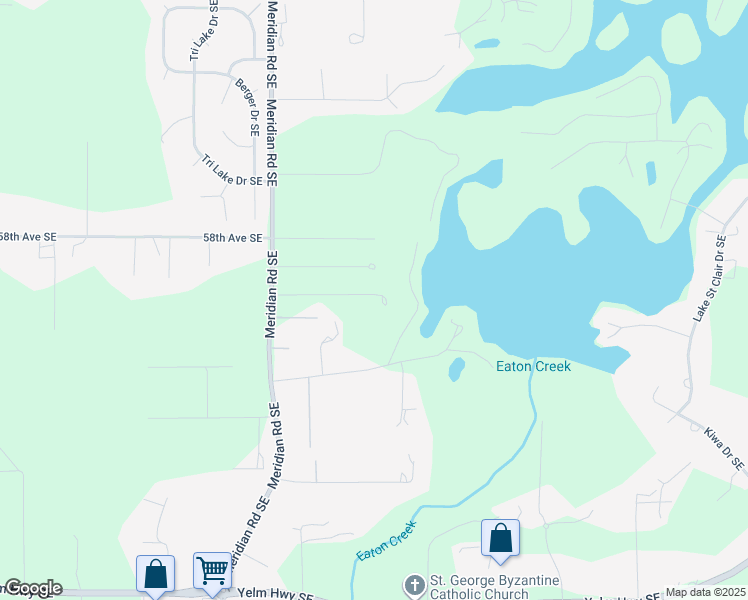 map of restaurants, bars, coffee shops, grocery stores, and more near 9714 60th Lane in Olympia