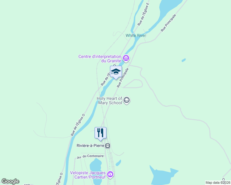 map of restaurants, bars, coffee shops, grocery stores, and more near 600 Chemin du Gouverneur-Duquesne in Riviã¨Re-Ã-Pierre