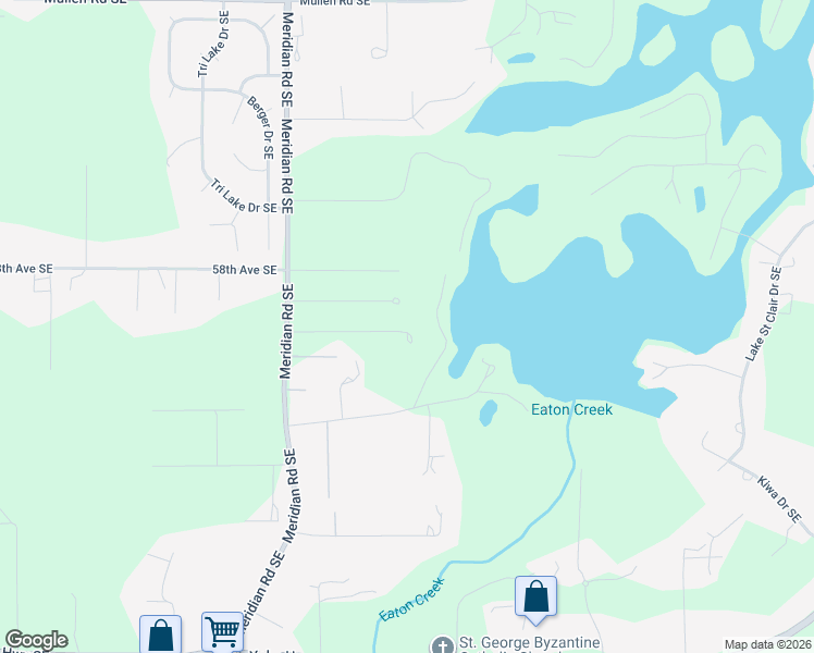 map of restaurants, bars, coffee shops, grocery stores, and more near 9740 62nd Avenue Southeast in Olympia
