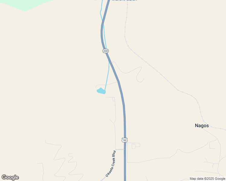 map of restaurants, bars, coffee shops, grocery stores, and more near 12955 U.S. 93 in Missoula