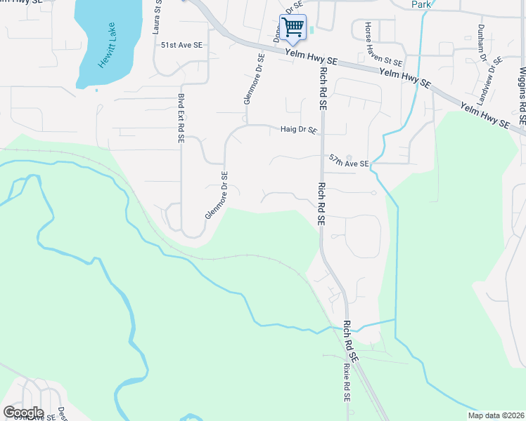 map of restaurants, bars, coffee shops, grocery stores, and more near 2818 60th Lane Southeast in Olympia