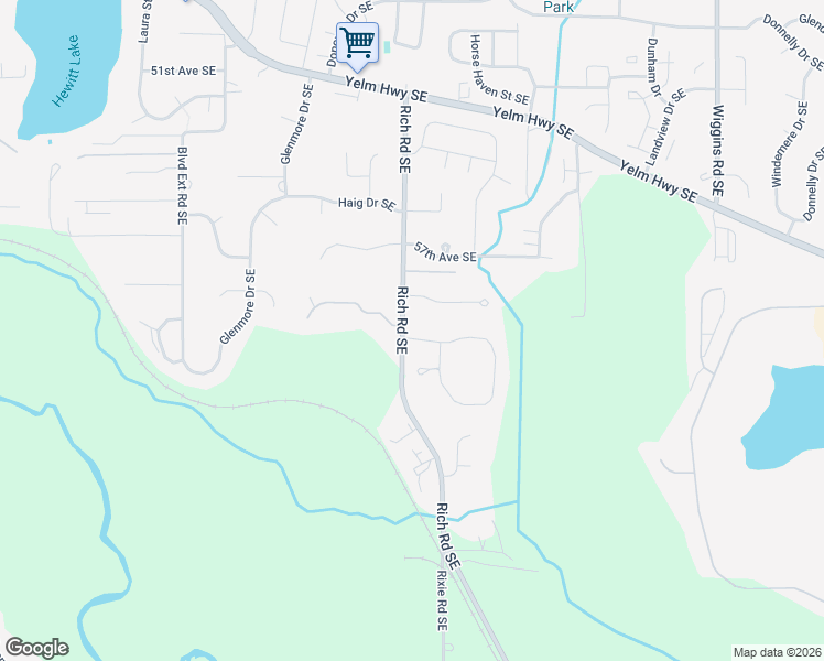 map of restaurants, bars, coffee shops, grocery stores, and more near 3004 60th Avenue Southeast in Olympia