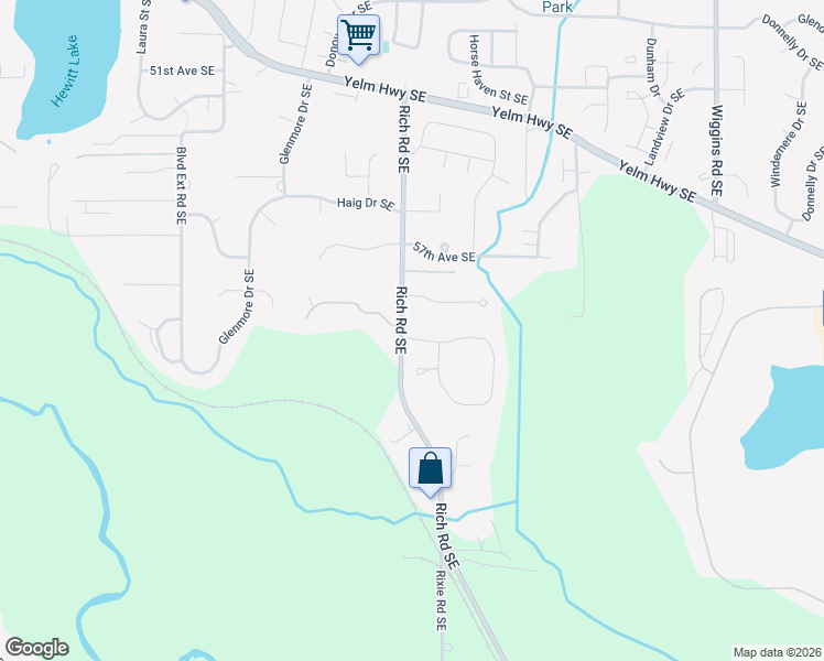 map of restaurants, bars, coffee shops, grocery stores, and more near 3004 60th Avenue Southeast in Olympia