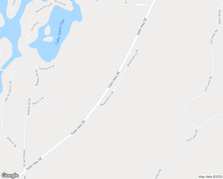 map of restaurants, bars, coffee shops, grocery stores, and more near 5923 Braywood Lane Southeast in Olympia