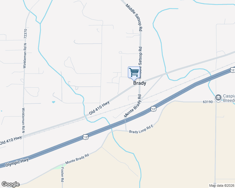 map of restaurants, bars, coffee shops, grocery stores, and more near 575 Monte Elma Road in Montesano