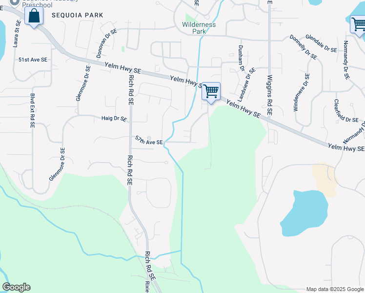 map of restaurants, bars, coffee shops, grocery stores, and more near 3237 57th Avenue Southeast in Olympia