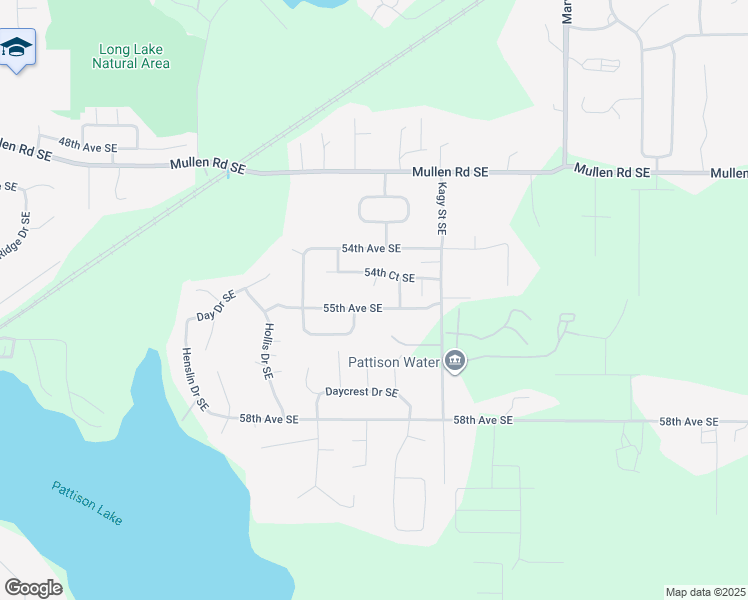 map of restaurants, bars, coffee shops, grocery stores, and more near 8330 55th Avenue Southeast in Olympia