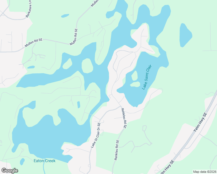 map of restaurants, bars, coffee shops, grocery stores, and more near 5311 Rehklau Road Southeast in Olympia