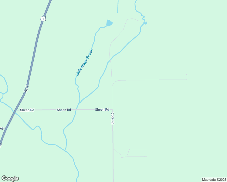map of restaurants, bars, coffee shops, grocery stores, and more near 11 Cote Road in Caribou