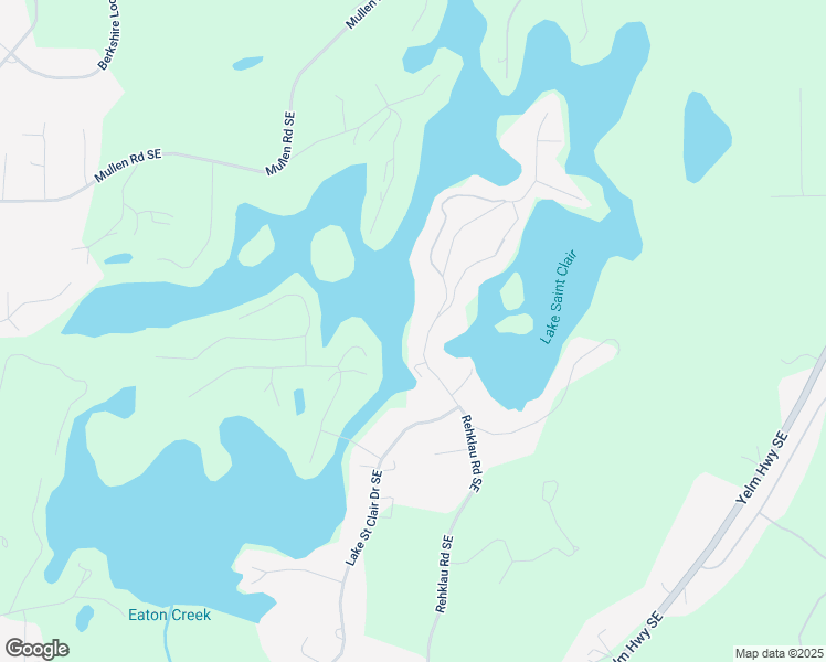 map of restaurants, bars, coffee shops, grocery stores, and more near 5311 Rehklau Road Southeast in Olympia