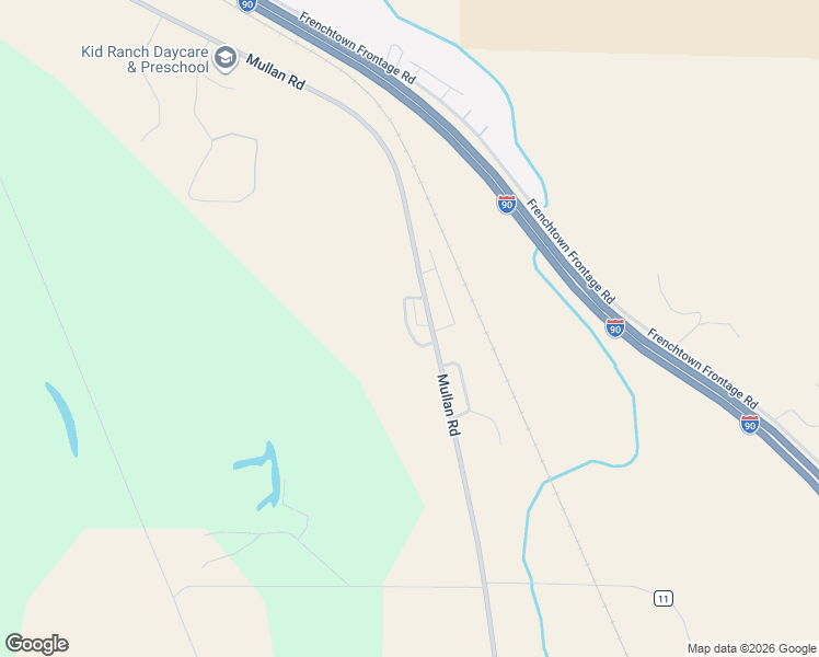 map of restaurants, bars, coffee shops, grocery stores, and more near 15283 Mullan Road in Missoula