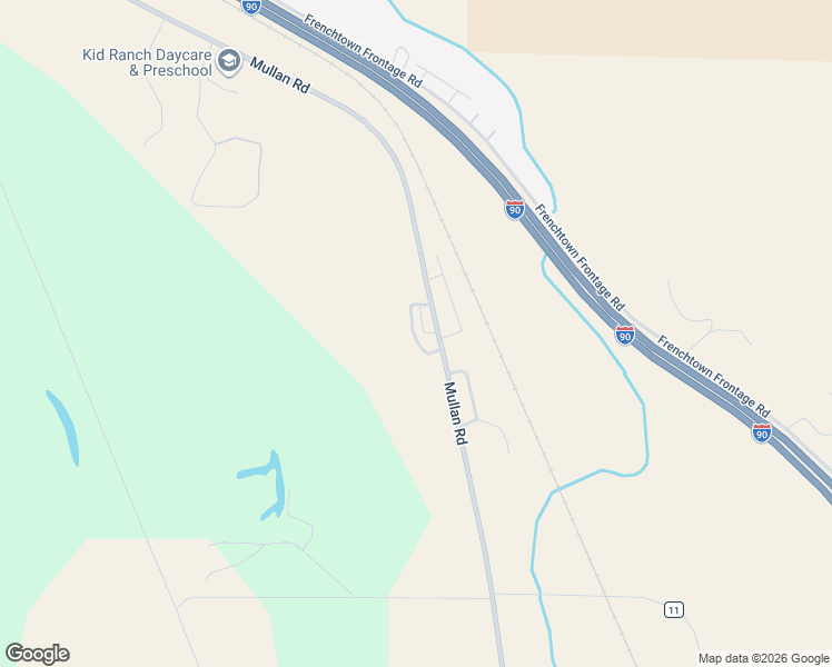 map of restaurants, bars, coffee shops, grocery stores, and more near 15283 Mullan Road in Missoula