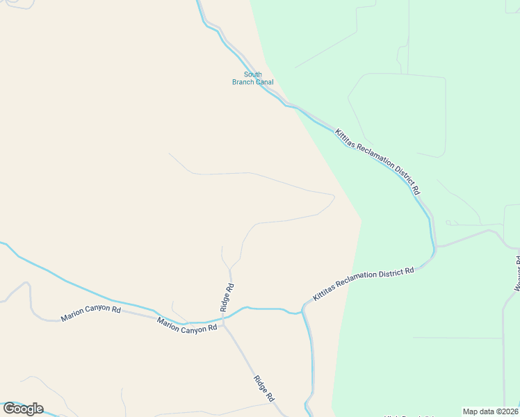 map of restaurants, bars, coffee shops, grocery stores, and more near 440 Ridge Road in Ellensburg