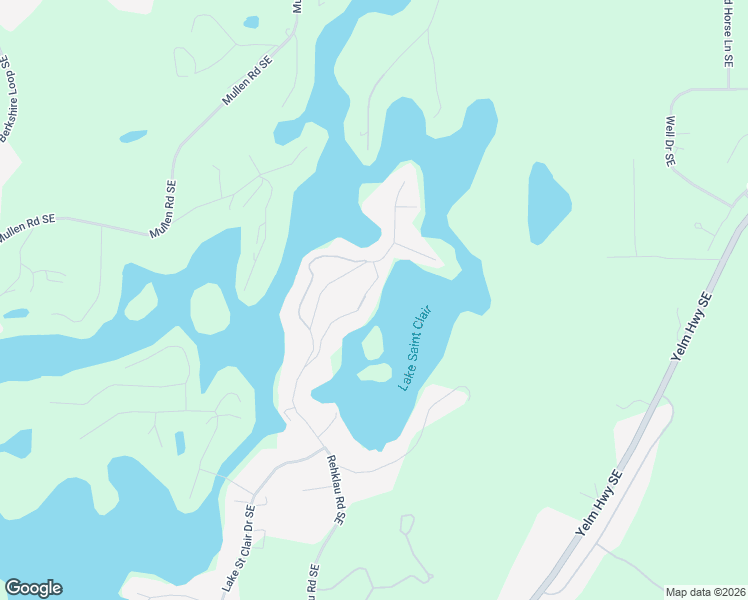 map of restaurants, bars, coffee shops, grocery stores, and more near 4945 Ad-El Road Southeast in Olympia