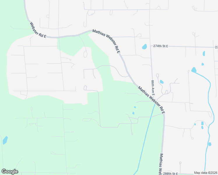map of restaurants, bars, coffee shops, grocery stores, and more near 27817 80th Avenue East in Graham