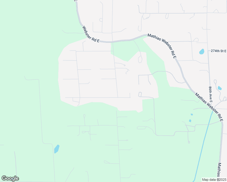 map of restaurants, bars, coffee shops, grocery stores, and more near 27806 76th Avenue East in Graham