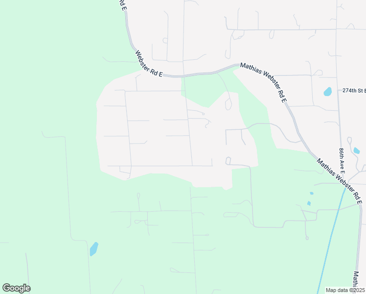 map of restaurants, bars, coffee shops, grocery stores, and more near 27806 76th Avenue East in Graham