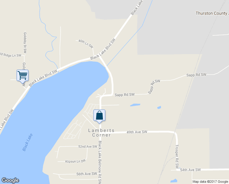map of restaurants, bars, coffee shops, grocery stores, and more near 4320 Black Lake Belmore Road Southwest in Olympia