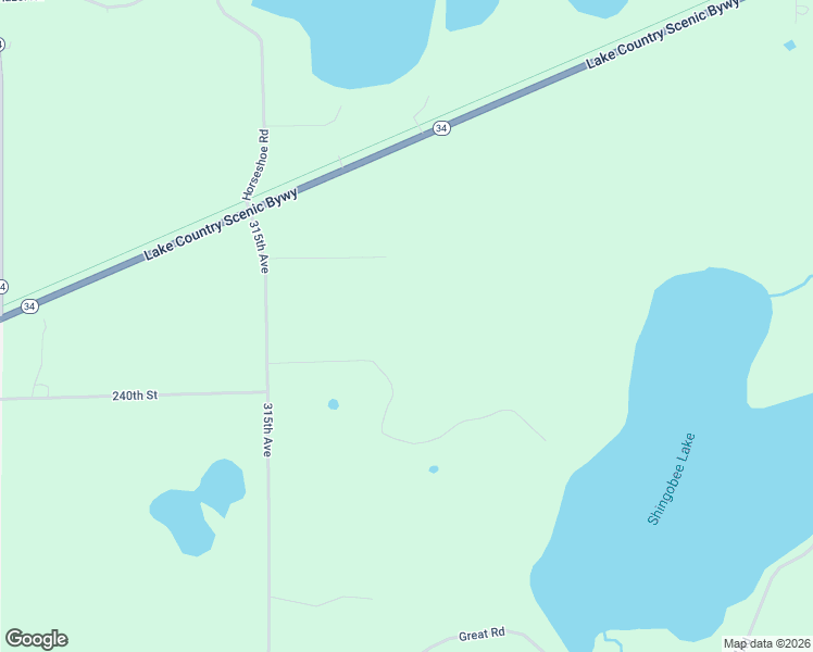 map of restaurants, bars, coffee shops, grocery stores, and more near Township Road in Akeley