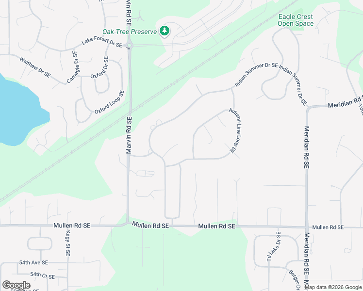 map of restaurants, bars, coffee shops, grocery stores, and more near 8944 Winners Court Southeast in Olympia