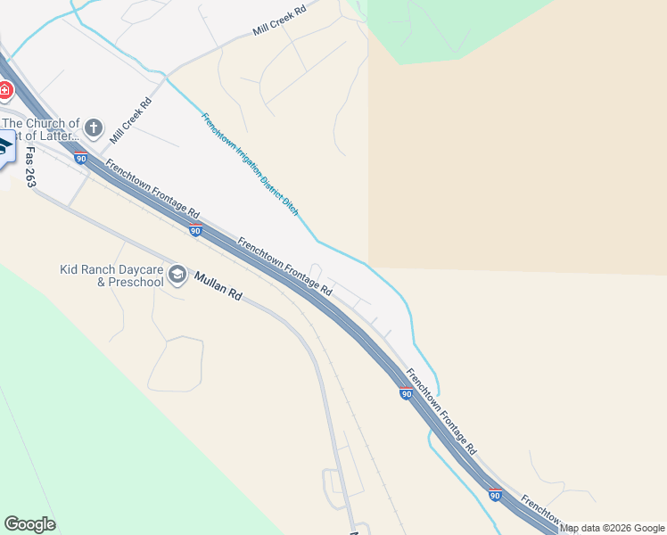map of restaurants, bars, coffee shops, grocery stores, and more near 14198 Quinton Court in Missoula