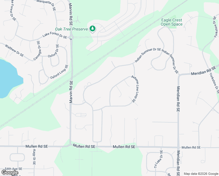 map of restaurants, bars, coffee shops, grocery stores, and more near 4433 Autumn Gold Court Southeast in Olympia