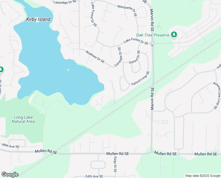 map of restaurants, bars, coffee shops, grocery stores, and more near 8535 Oxford Avenue Southeast in Lacey