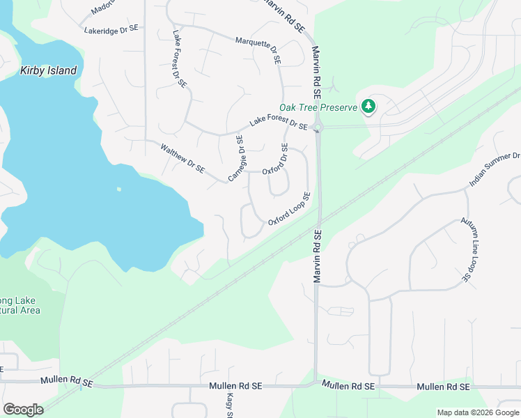 map of restaurants, bars, coffee shops, grocery stores, and more near 3925 Oxford Loop Southeast in Lacey