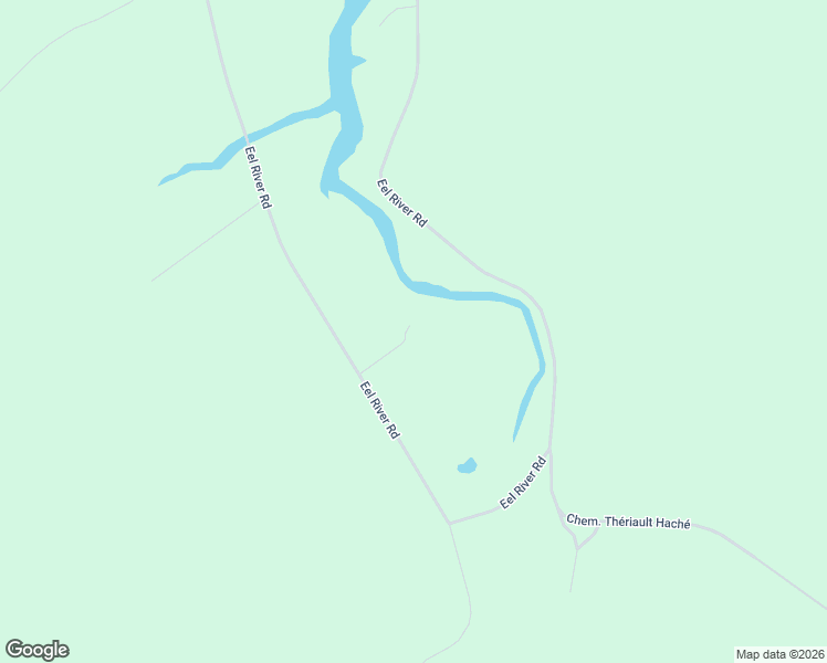 map of restaurants, bars, coffee shops, grocery stores, and more near 450 Eel River Road in Baie-Sainte-Anne