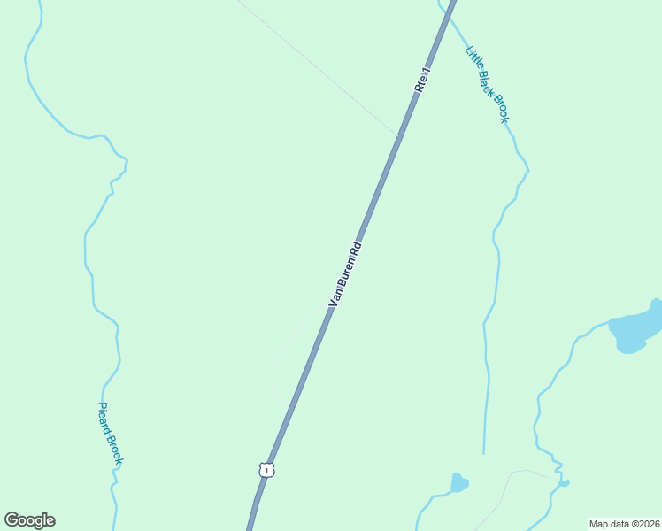 map of restaurants, bars, coffee shops, grocery stores, and more near 32 Van Buren Road in Caribou