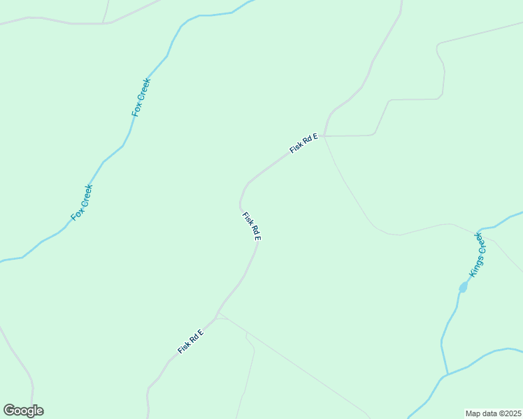 map of restaurants, bars, coffee shops, grocery stores, and more near Fisk Road East in Orting