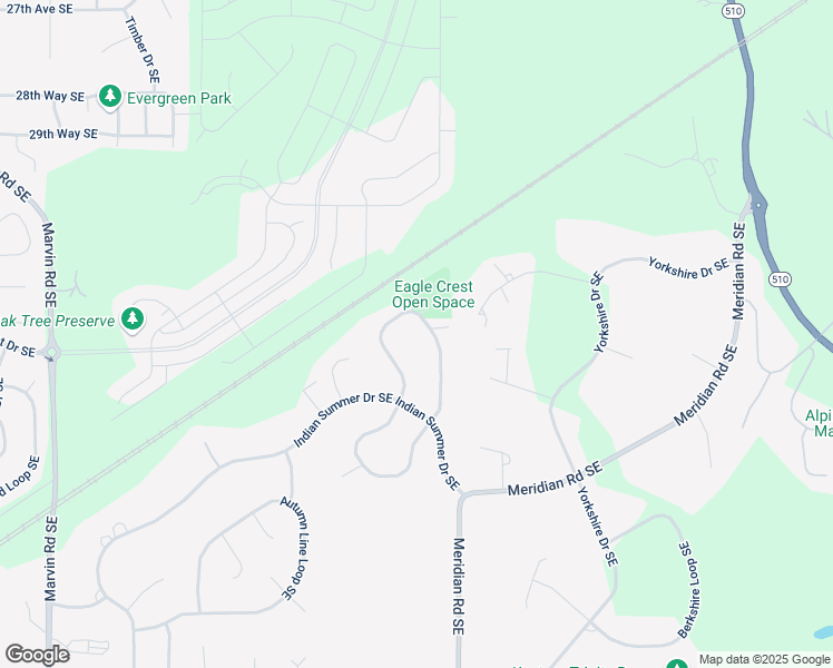 map of restaurants, bars, coffee shops, grocery stores, and more near 3727 Golden Eagle Loop Southeast in Lacey