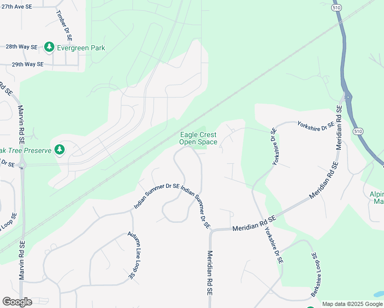 map of restaurants, bars, coffee shops, grocery stores, and more near 3727 Golden Eagle Loop Southeast in Lacey