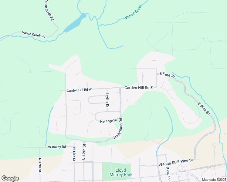 map of restaurants, bars, coffee shops, grocery stores, and more near 917 North Harding Road in Elma