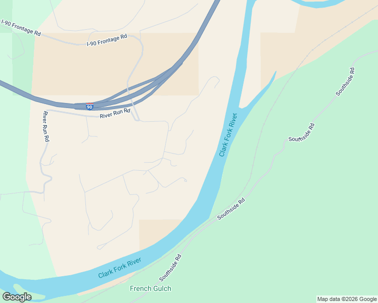 map of restaurants, bars, coffee shops, grocery stores, and more near 15080 Big Horn Road in Huson