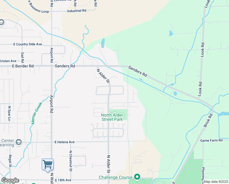 map of restaurants, bars, coffee shops, grocery stores, and more near 2635 Millstone Loop in Ellensburg