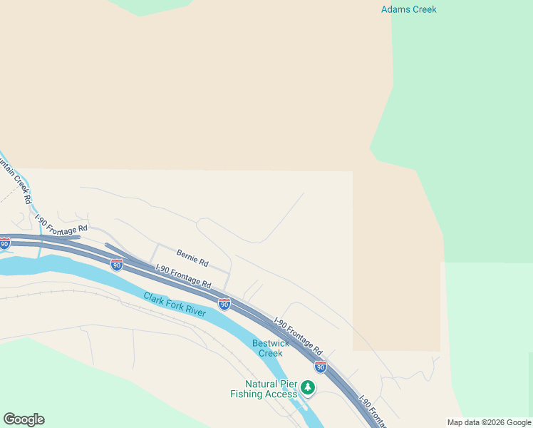 map of restaurants, bars, coffee shops, grocery stores, and more near 50 Bernie Road in Alberton