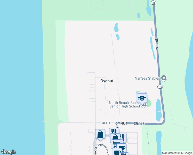 map of restaurants, bars, coffee shops, grocery stores, and more near 9 Lokit Street in Hoquiam