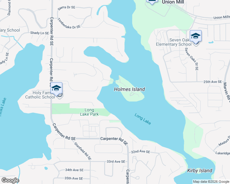 map of restaurants, bars, coffee shops, grocery stores, and more near in Olympia