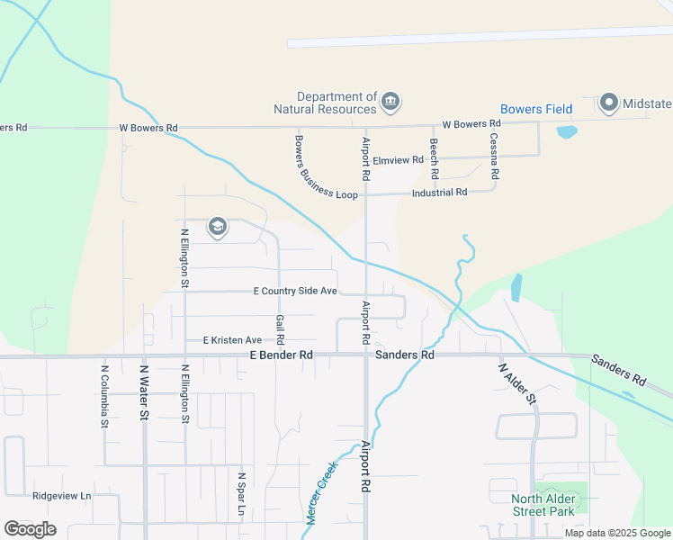 map of restaurants, bars, coffee shops, grocery stores, and more near East Chason Avenue in Ellensburg