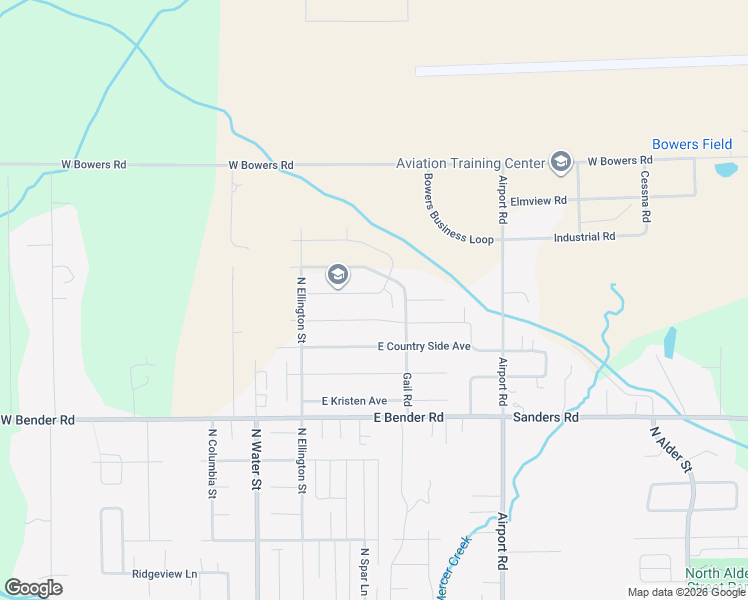 map of restaurants, bars, coffee shops, grocery stores, and more near 213 East Chason Avenue in Ellensburg