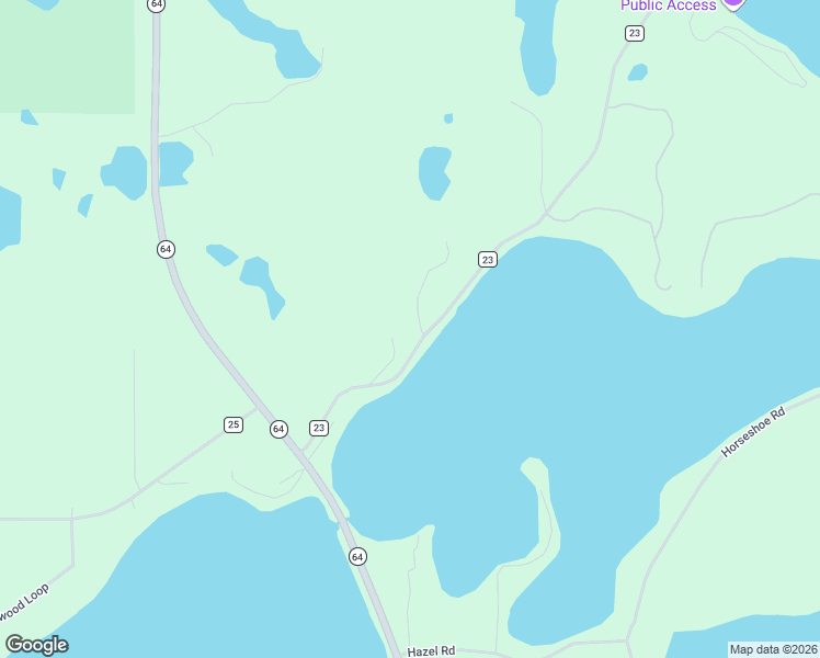 map of restaurants, bars, coffee shops, grocery stores, and more near 25345 Hemmingway Drive in Akeley