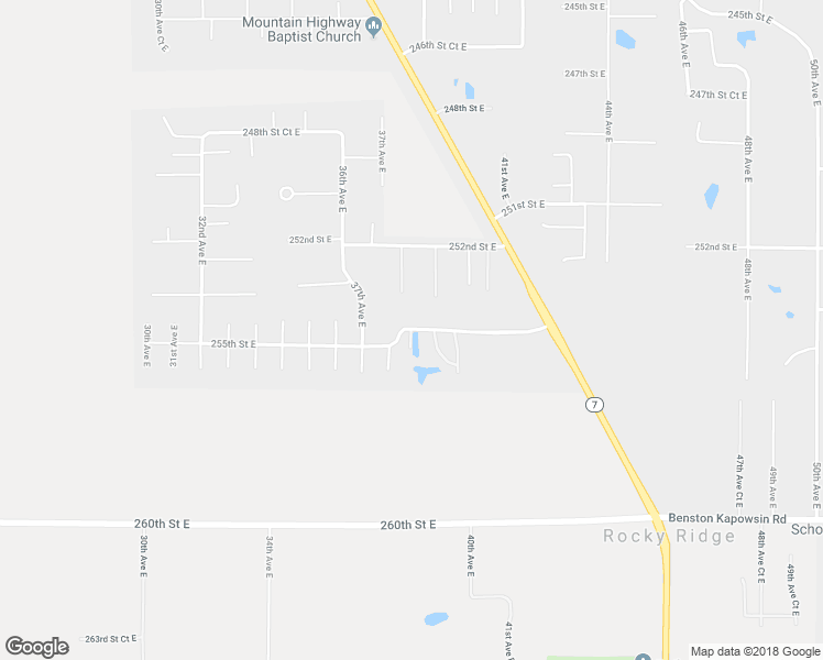 map of restaurants, bars, coffee shops, grocery stores, and more near 25506 38th Avenue Court East in Spanaway