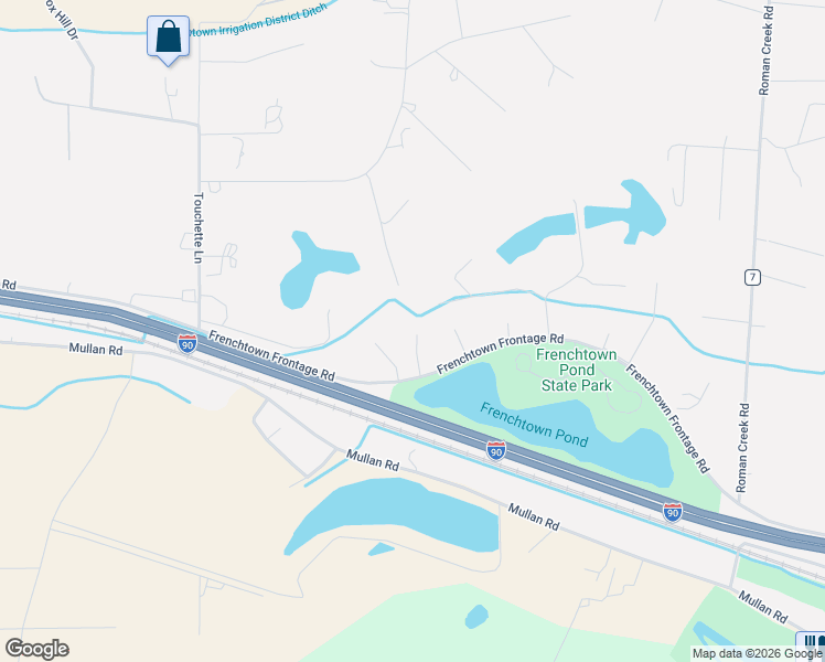 map of restaurants, bars, coffee shops, grocery stores, and more near 15970 Seminole Drive in Frenchtown